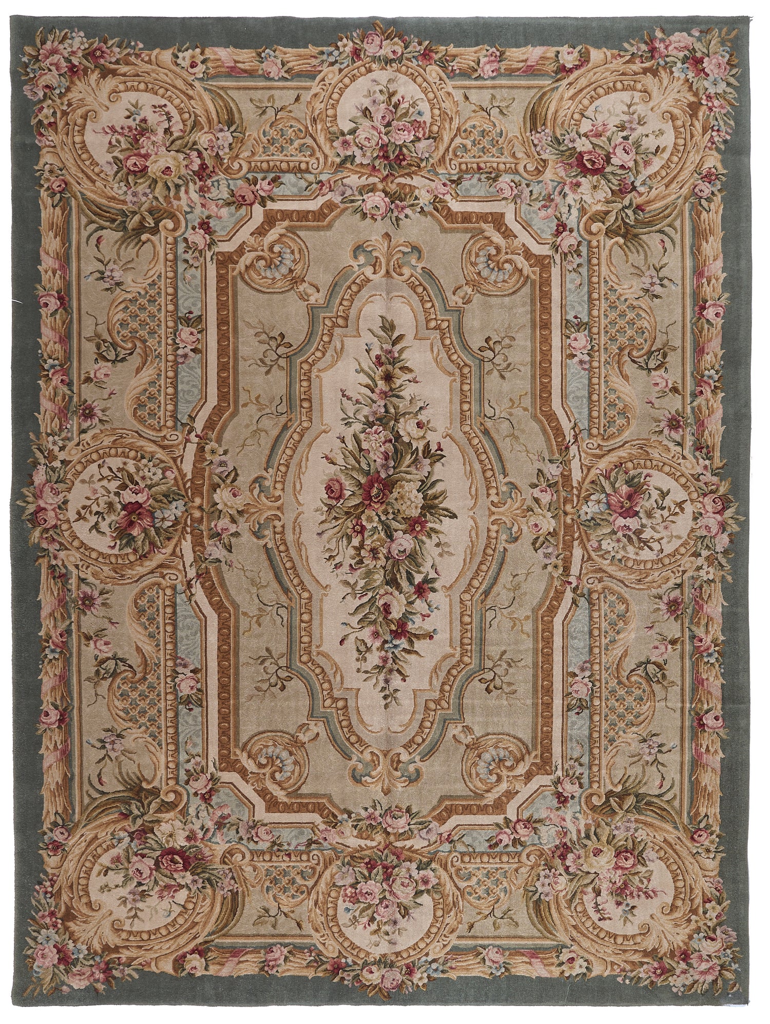 8064 Hand Knotted Savonnerie Carpet