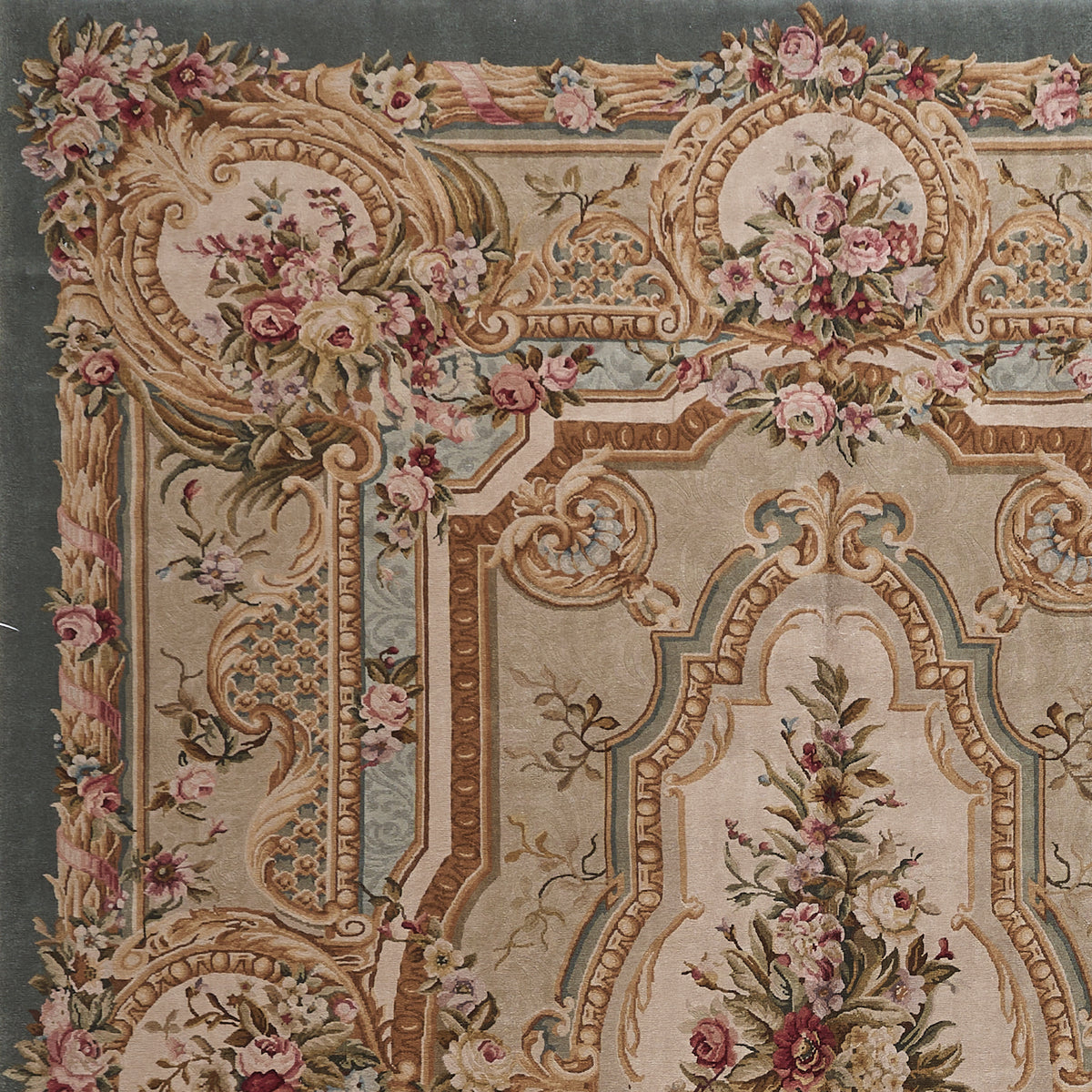 8064 Hand Knotted Savonnerie Carpet