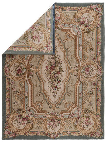 8064 Hand Knotted Savonnerie Carpet