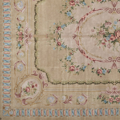8066 Hand Knotted Savonnerie Carpet