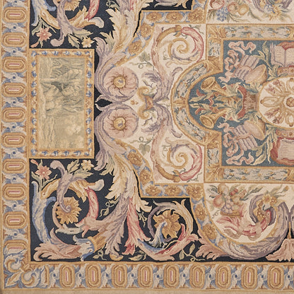 8067 Hand Knotted Savonnerie Carpet