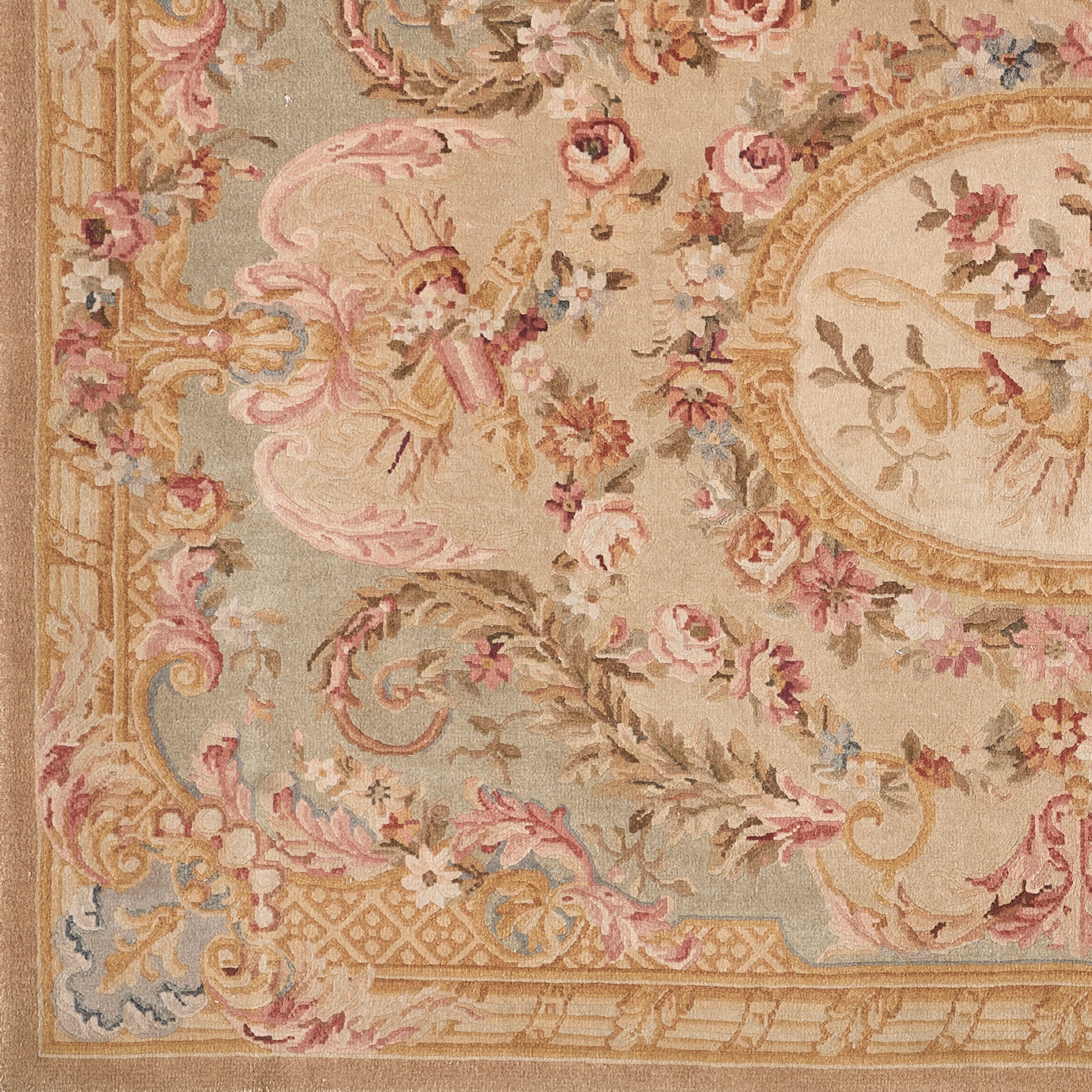 8068 Hand Knotted Savonnerie Carpet