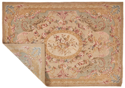 8068 Hand Knotted Savonnerie Carpet