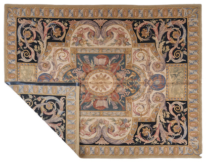 8069 Hand Knotted Savonnerie Carpet