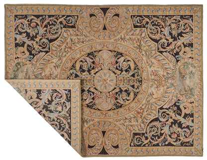 8070 Hand Knotted Savonnerie Carpet