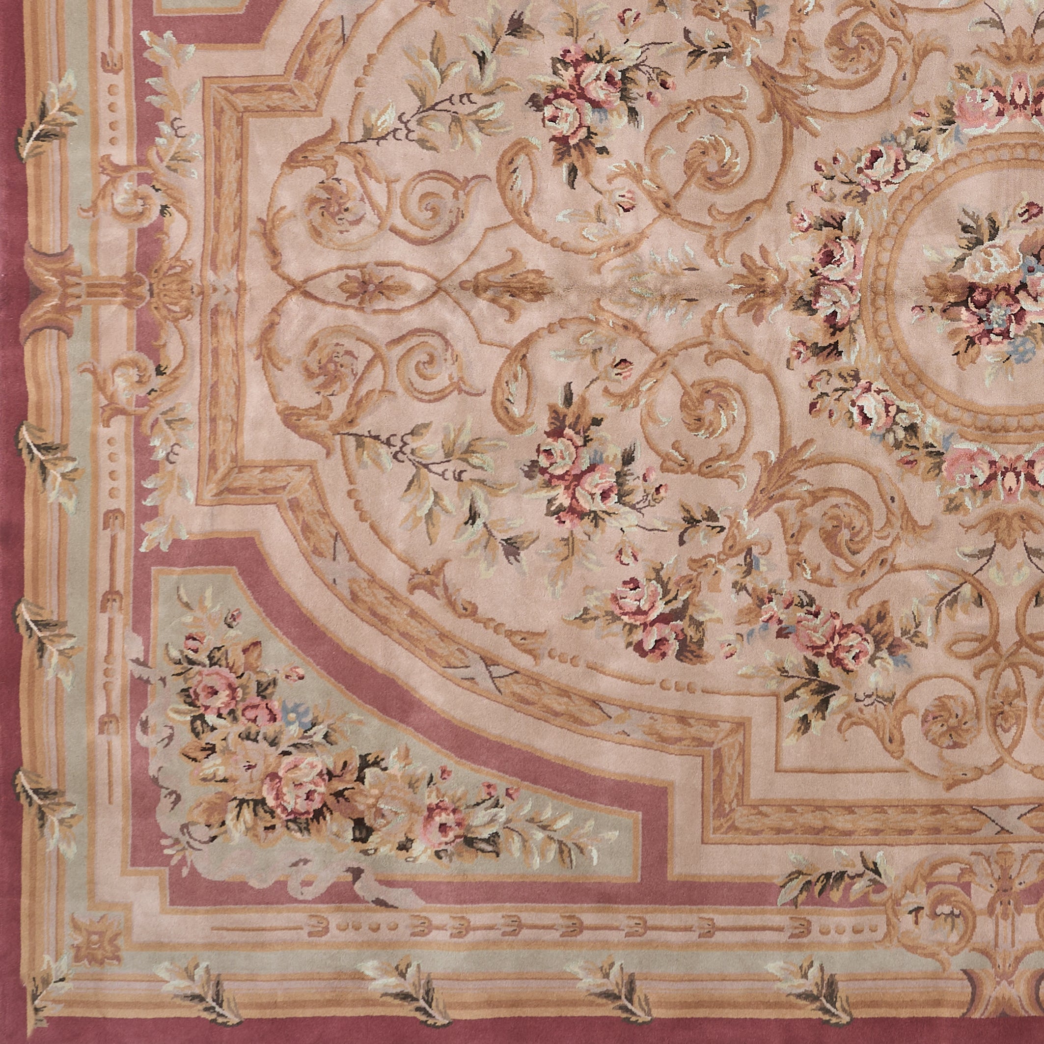 8071 Hand Knotted Savonnerie Carpet