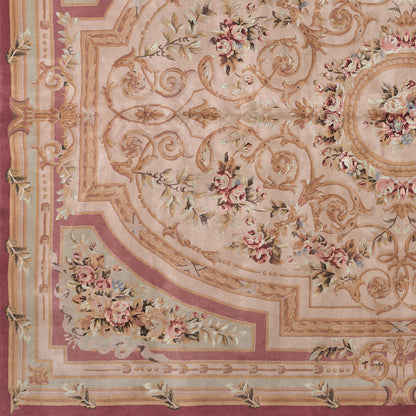 8071 Hand Knotted Savonnerie Carpet