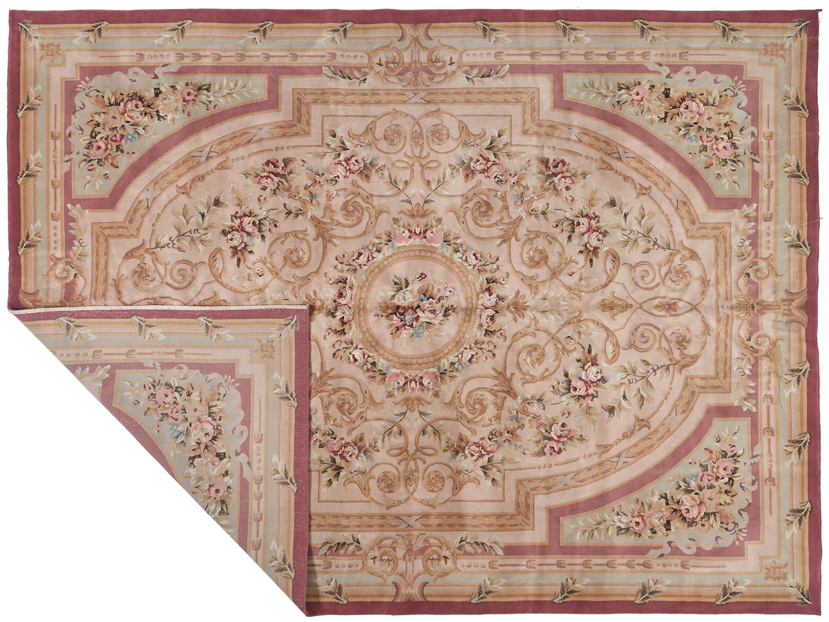 8071 Hand Knotted Savonnerie Carpet