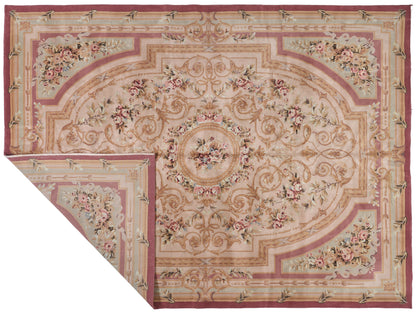 8071 Hand Knotted Savonnerie Carpet