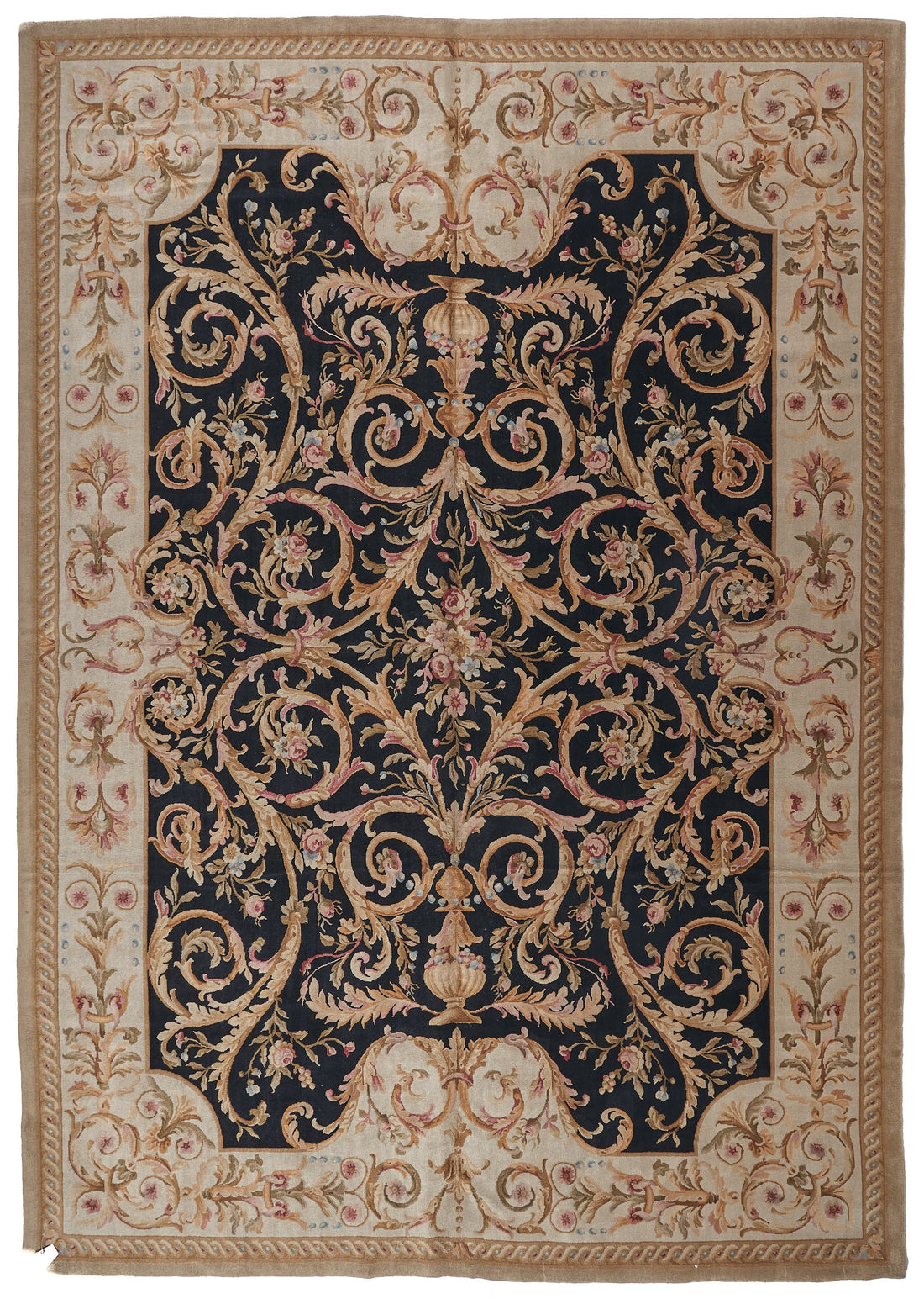 8072 Hand Knotted Savonnerie Carpet