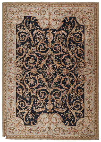 8072 Hand Knotted Savonnerie Carpet