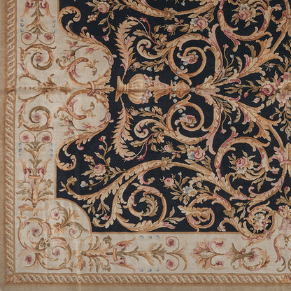 8072 Hand Knotted Savonnerie Carpet