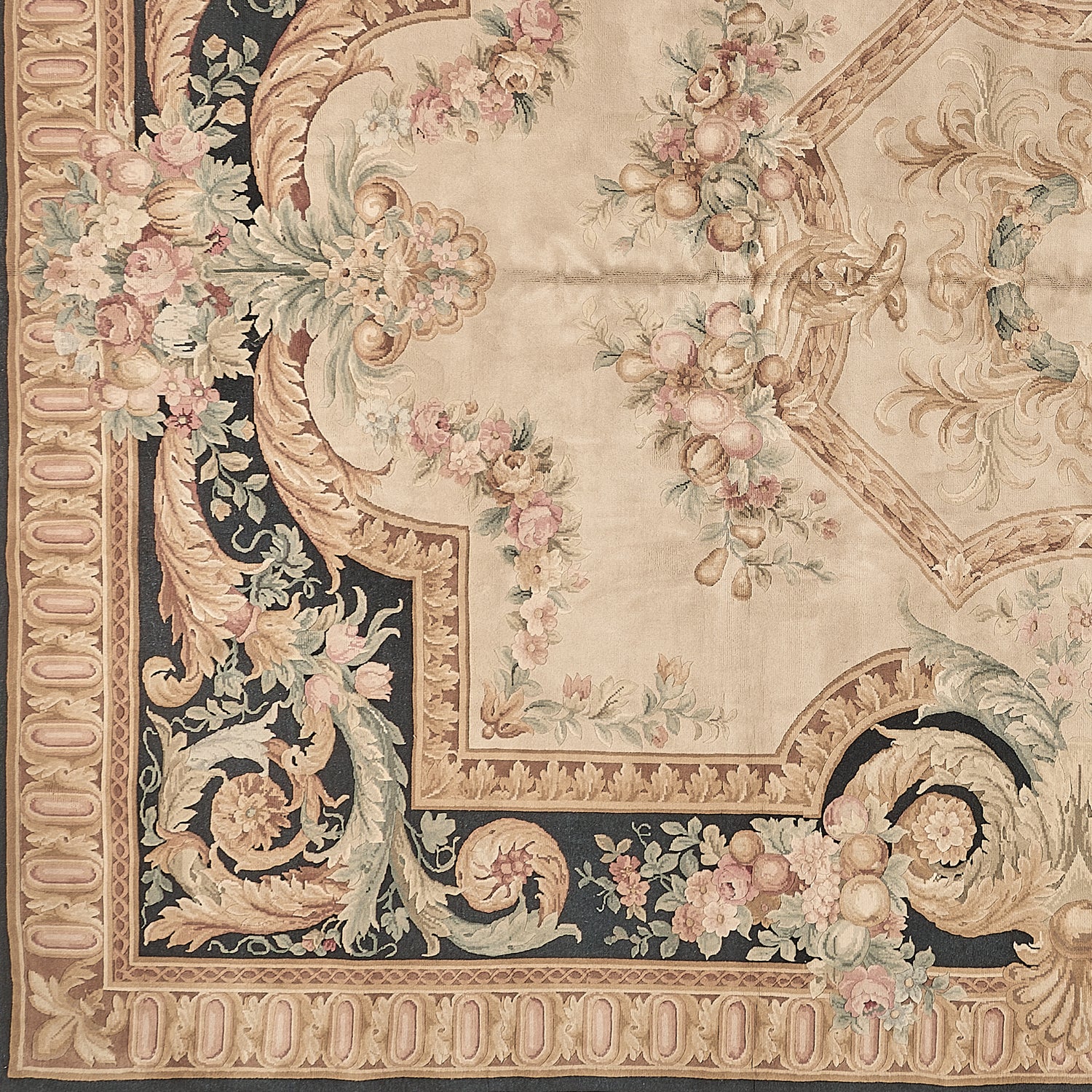 8075 Hand Knotted Savonnerie Carpet