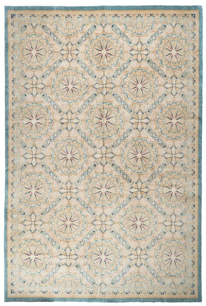 8077 Hand Knotted Savonnerie Carpet