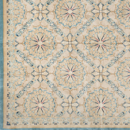 8077 Hand Knotted Savonnerie Carpet