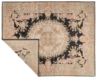 8078 Hand Knotted Savonnerie Carpet