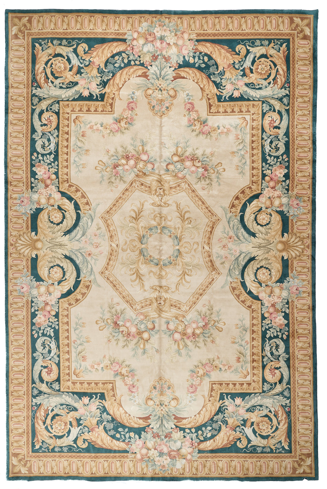 8079 Hand Knotted Savonnerie Carpet