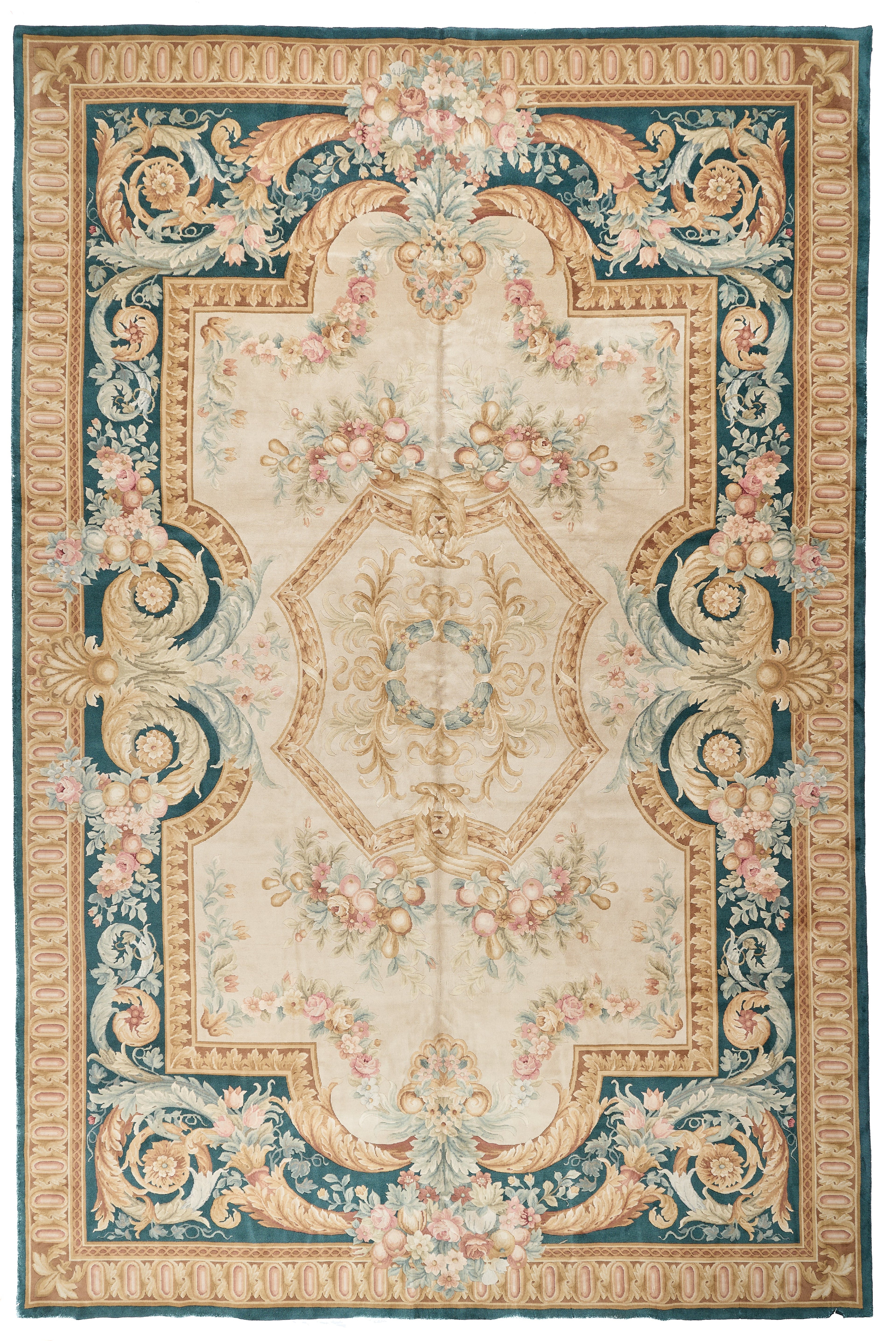 8079 Hand Knotted Savonnerie Carpet