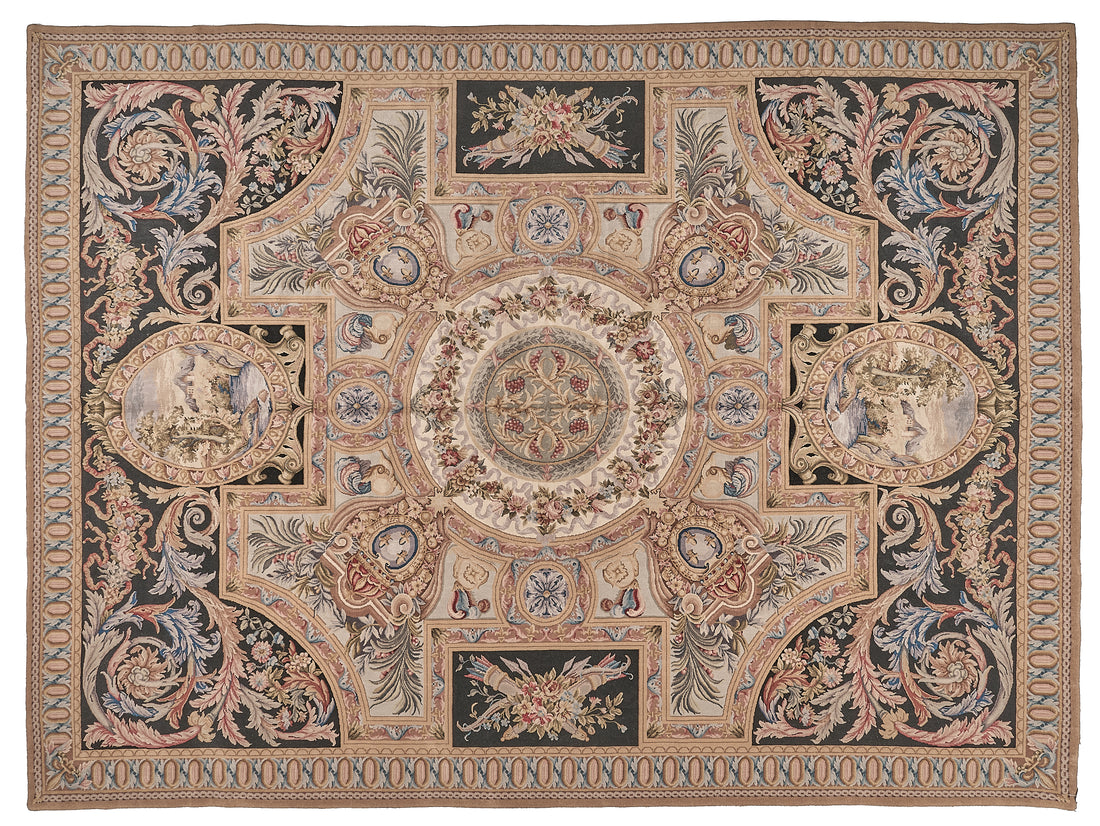 8080 Hand Knotted Savonnerie Carpet