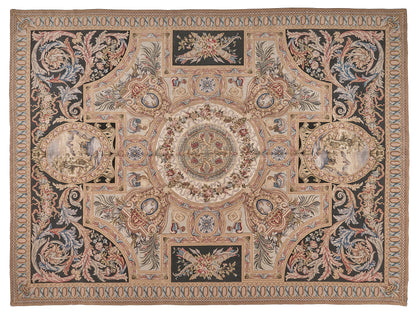 8080 Hand Knotted Savonnerie Carpet