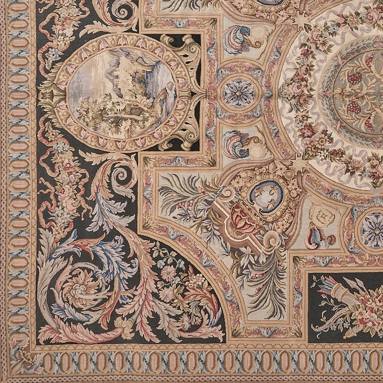 8080 Hand Knotted Savonnerie Carpet
