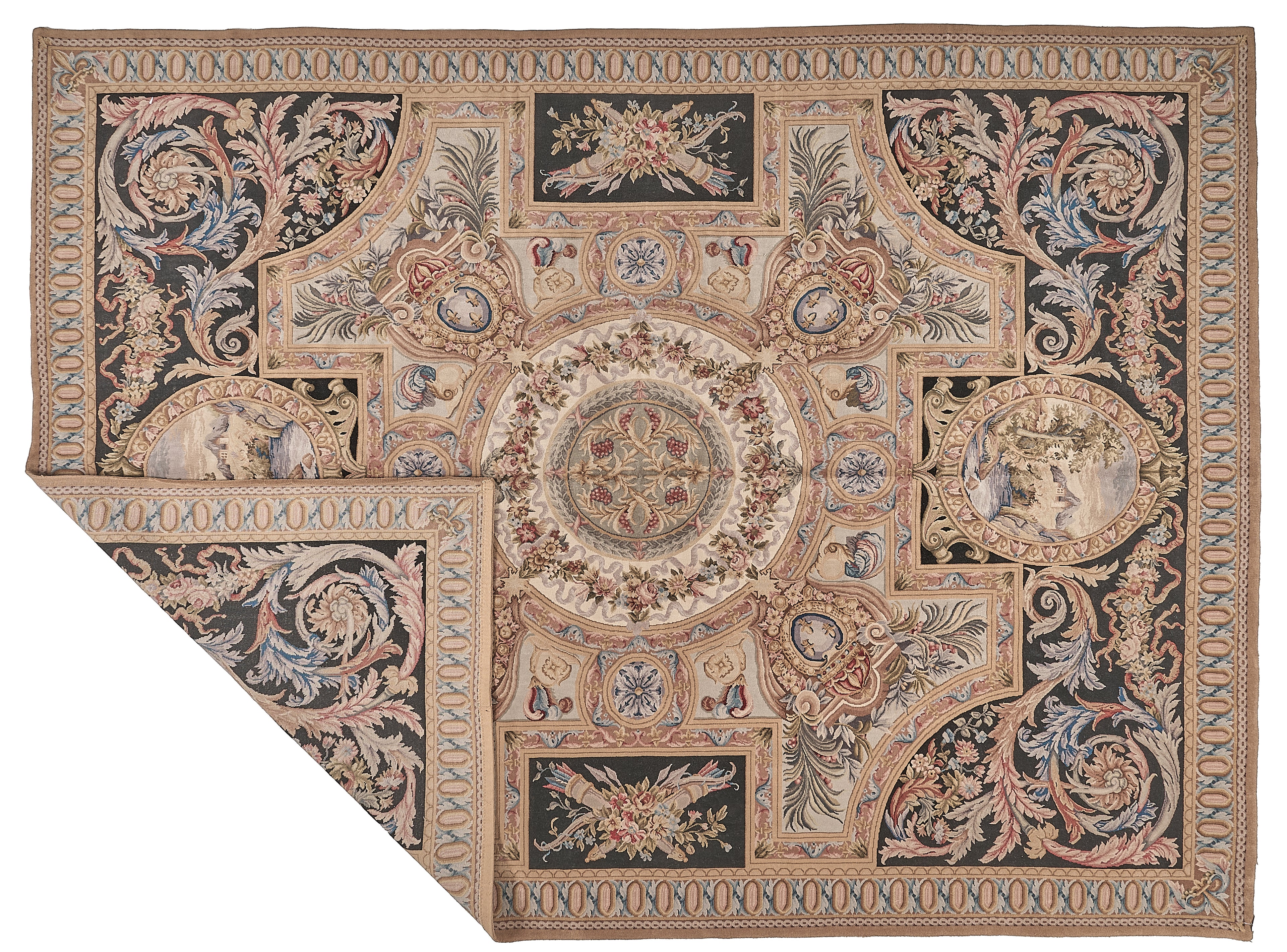 8080 Hand Knotted Savonnerie Carpet