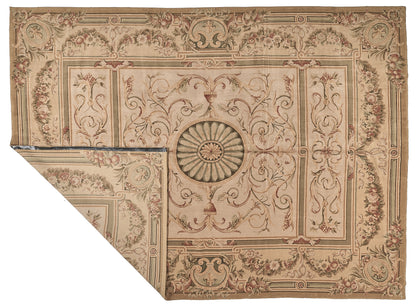 8081 Hand Knotted Savonnerie Carpet