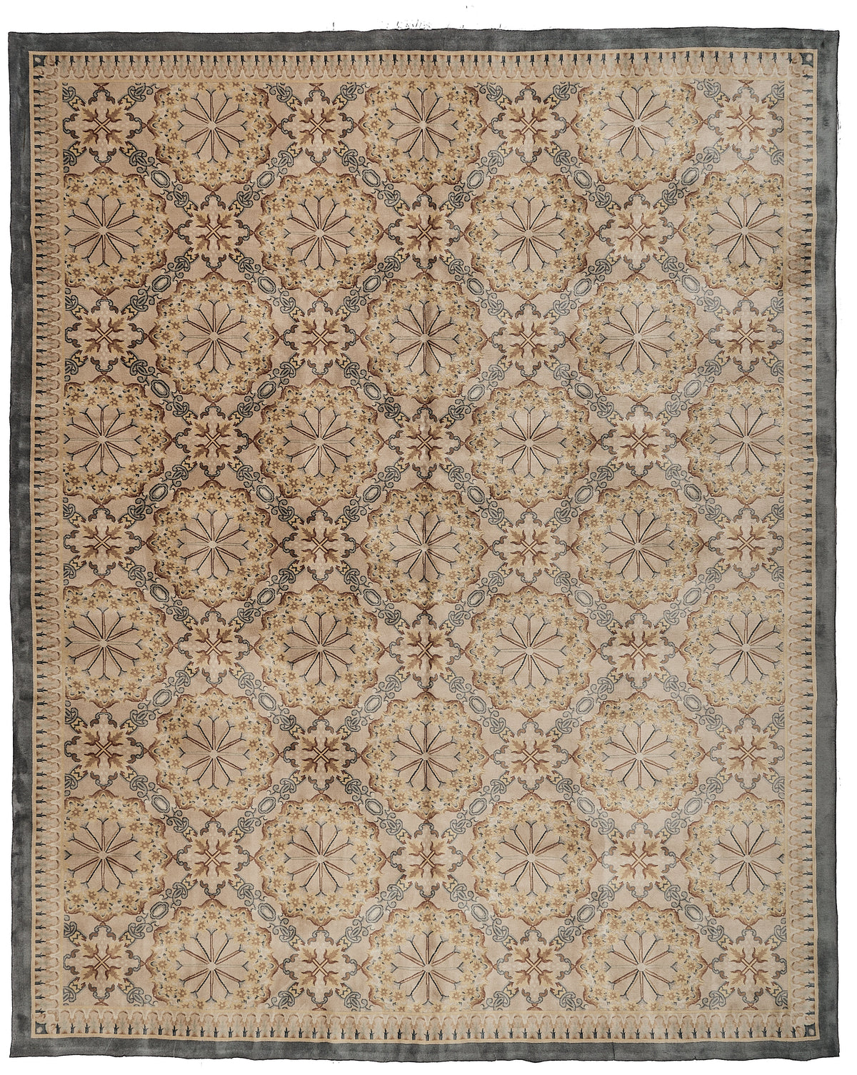 8082 Hand Knotted Savonnerie Carpet