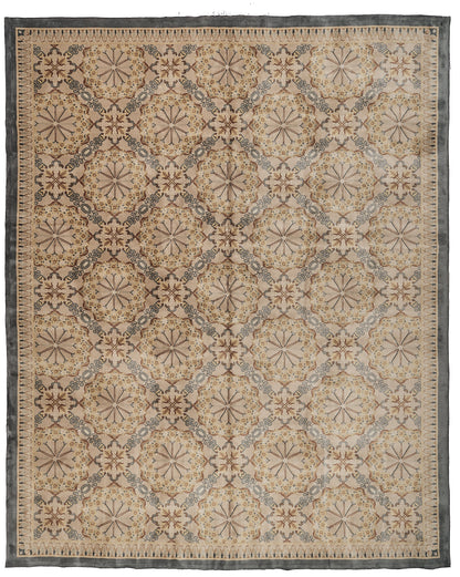8082 Hand Knotted Savonnerie Carpet