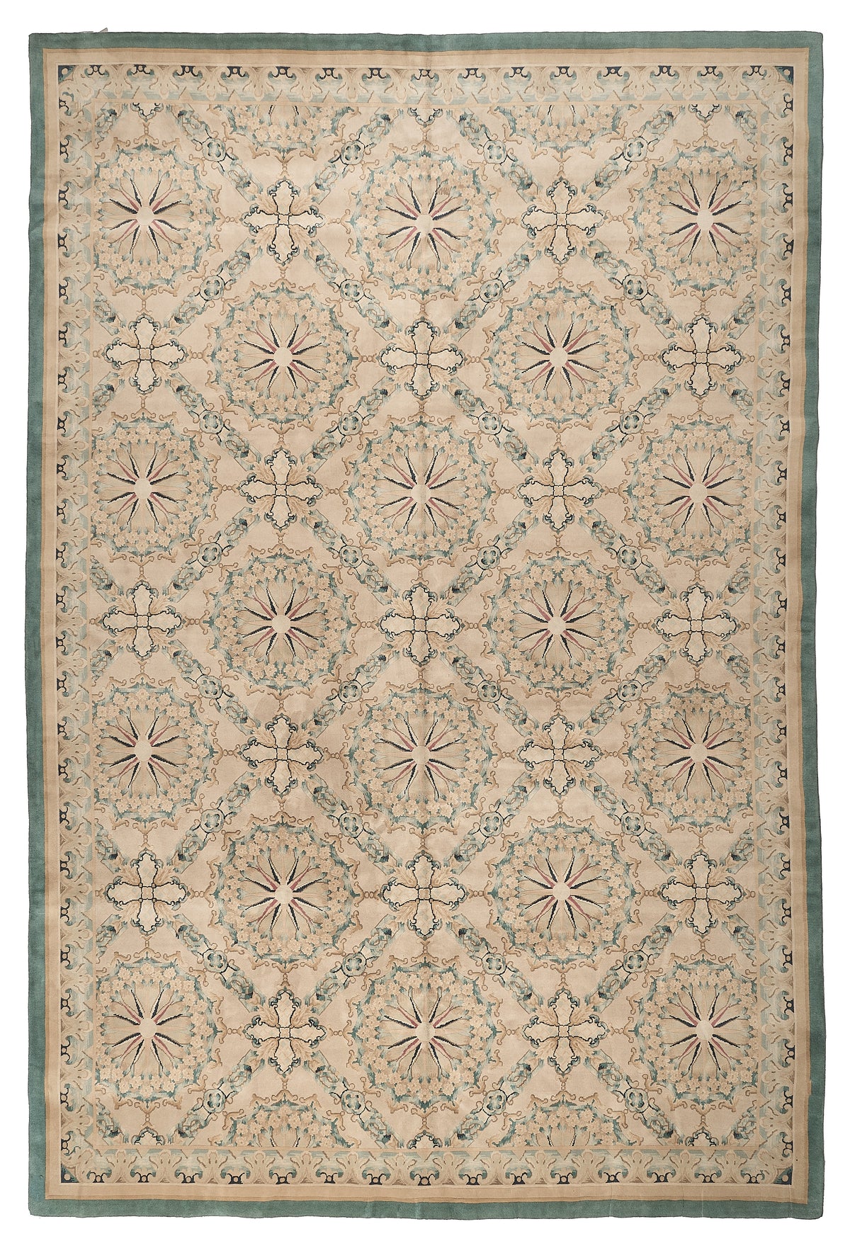 8083 Hand Knotted Savonnerie Carpet