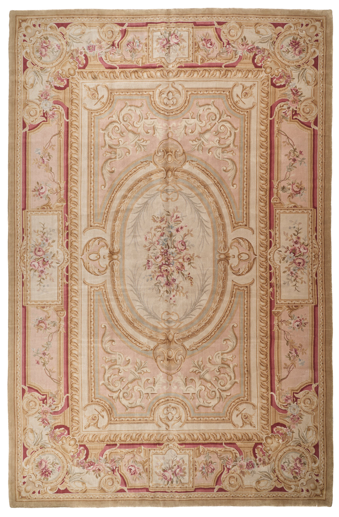 8085 Hand Knotted Savonnerie Carpet