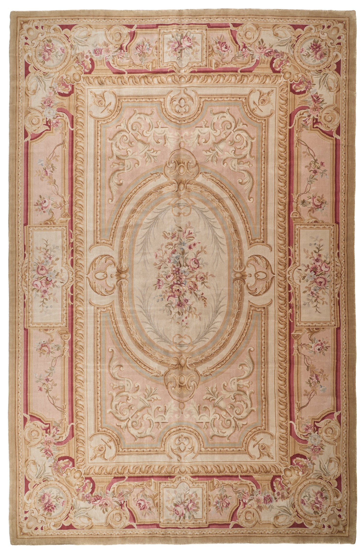 8085 Hand Knotted Savonnerie Carpet