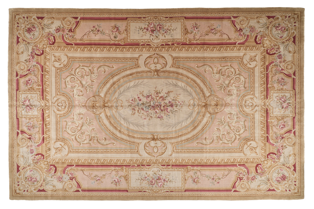 8085 Hand Knotted Savonnerie Carpet