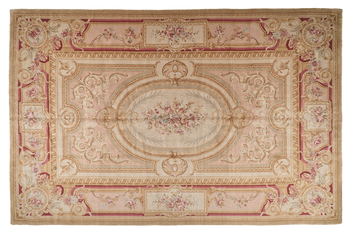 8085 Hand Knotted Savonnerie Carpet