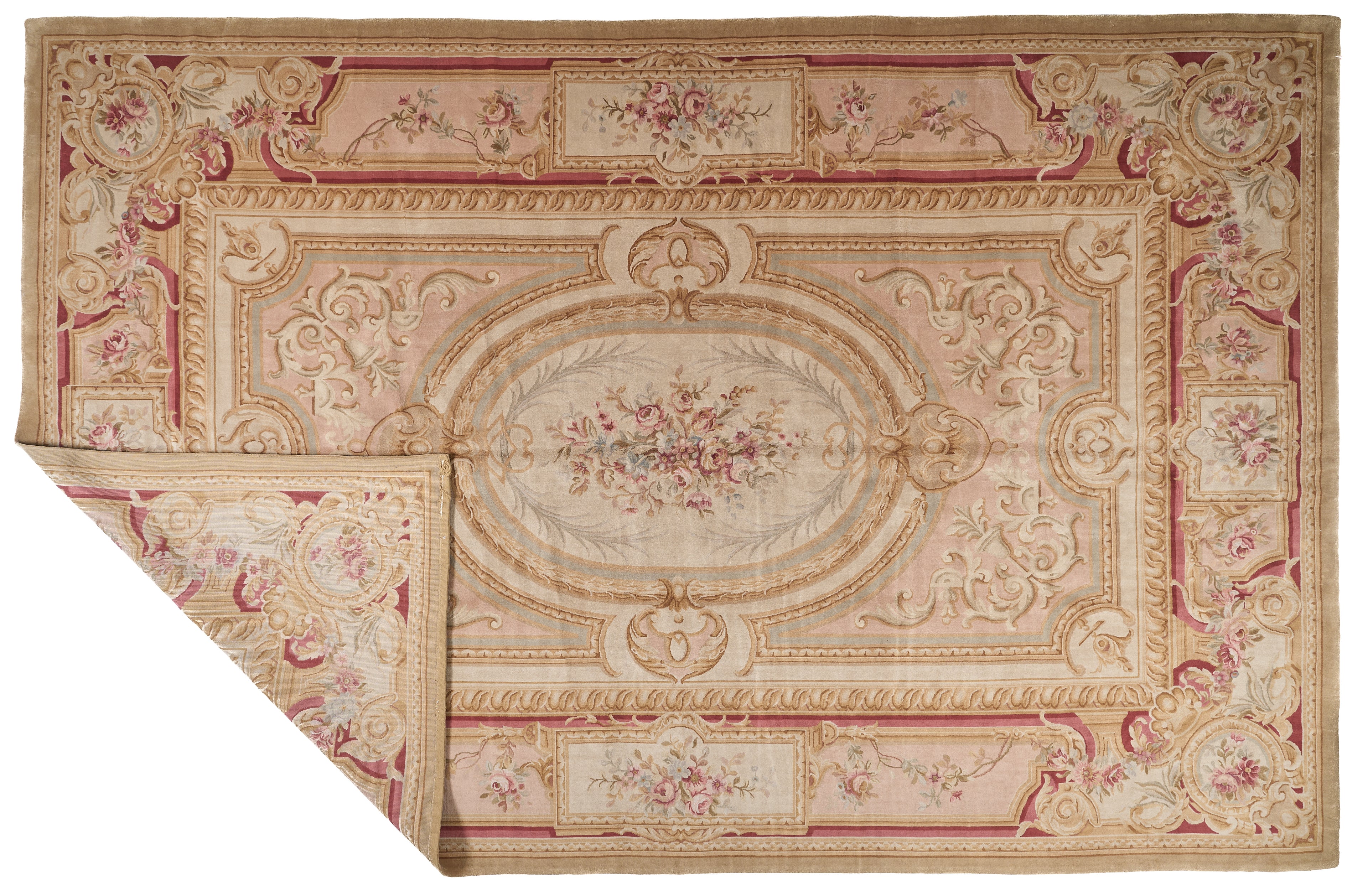 8085 Hand Knotted Savonnerie Carpet