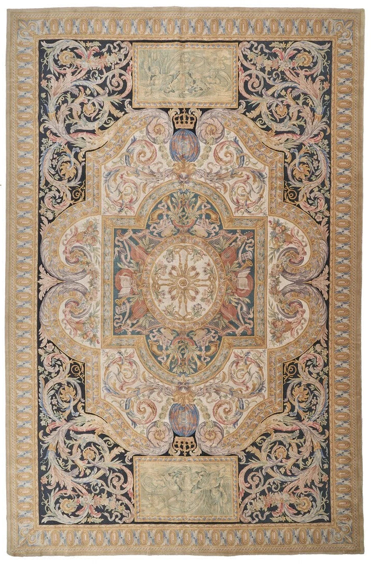 8088 Hand Knotted Savonnerie Carpet