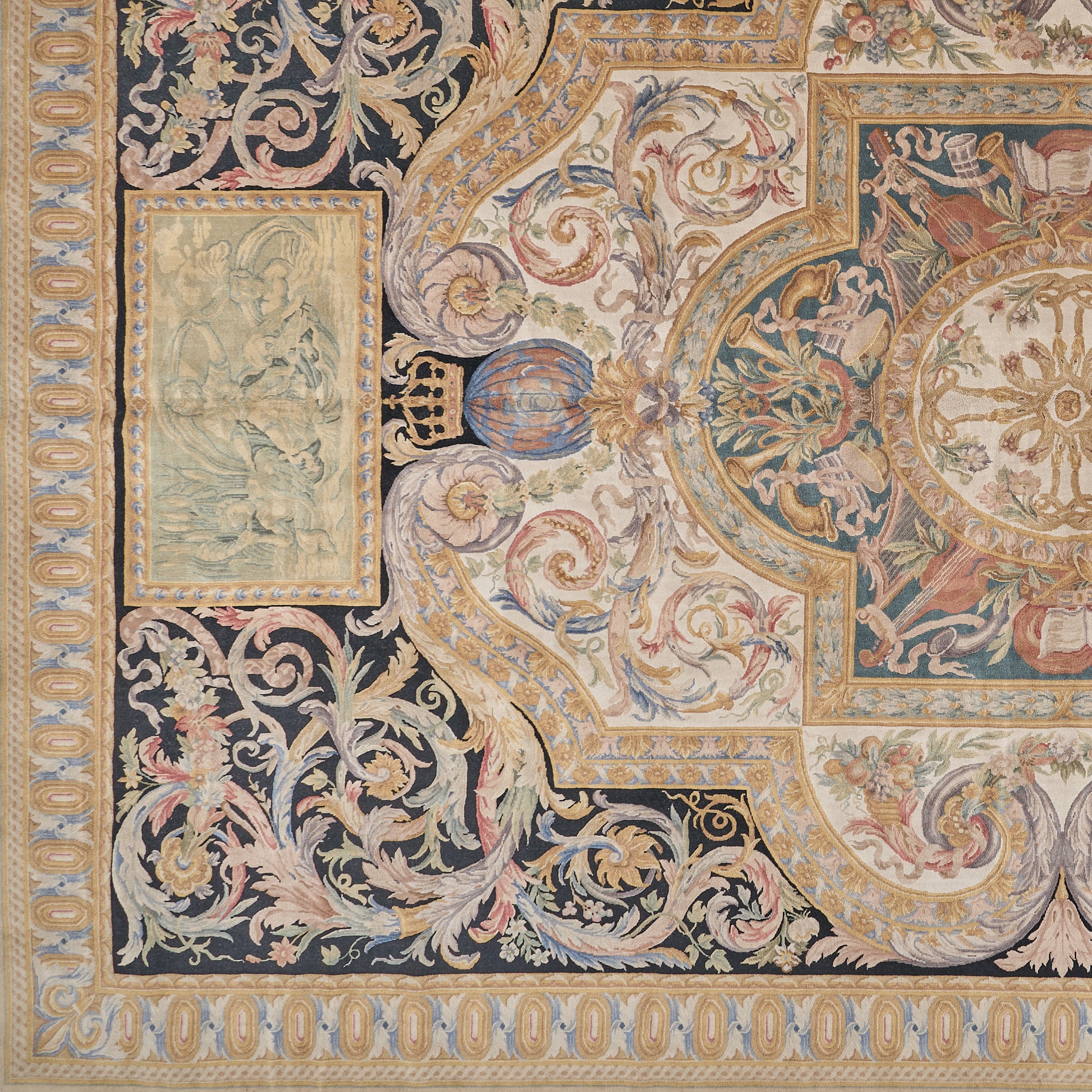 8088 Hand Knotted Savonnerie Carpet