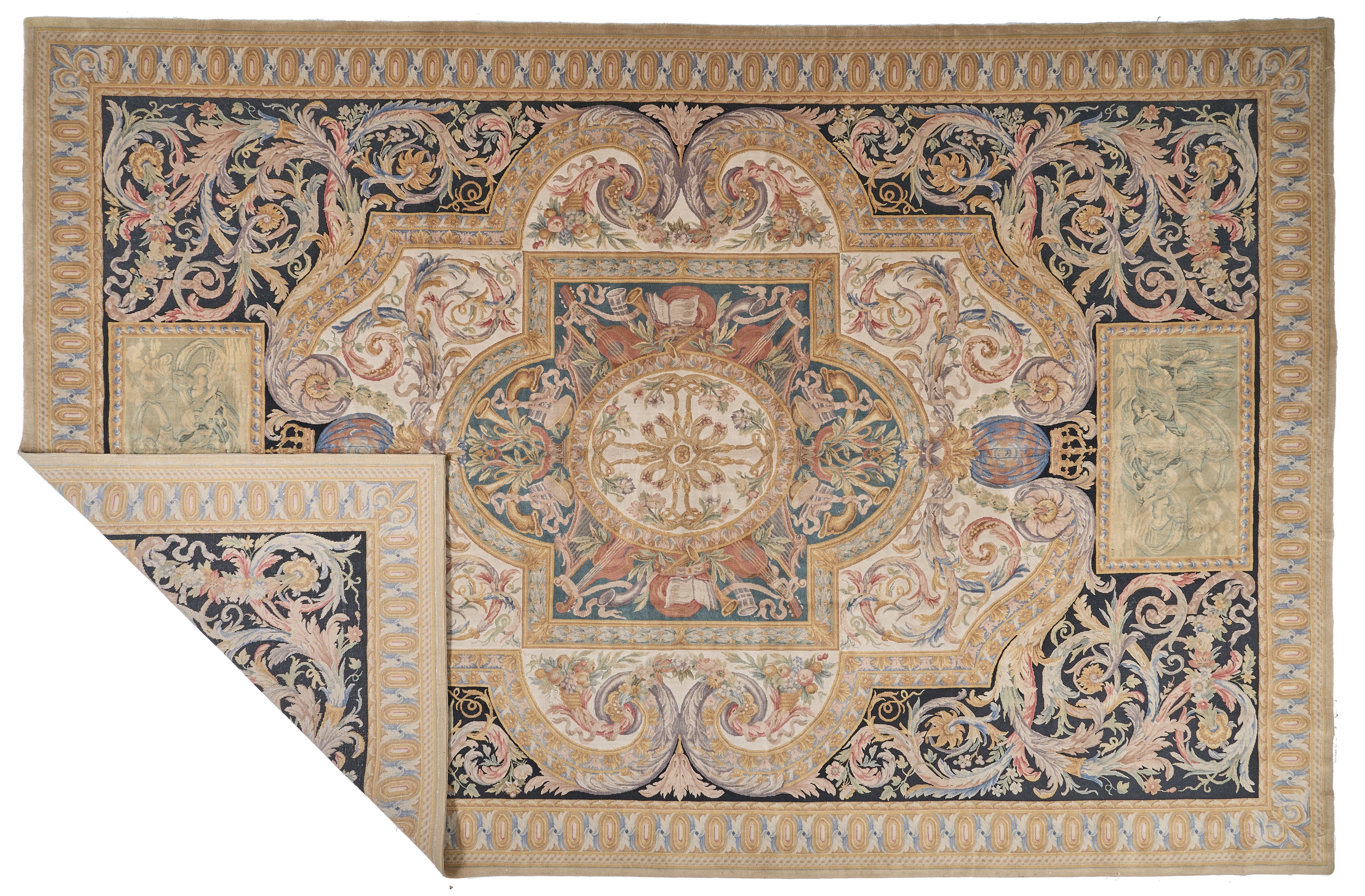 8088 Hand Knotted Savonnerie Carpet