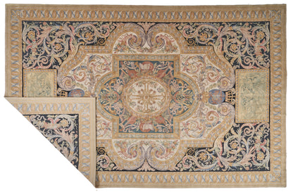 8088 Hand Knotted Savonnerie Carpet
