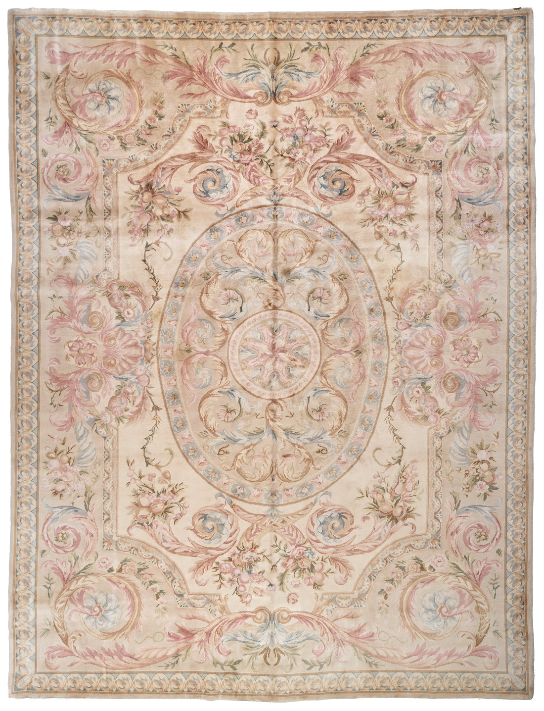 8089 Hand Knotted Savonnerie Carpet