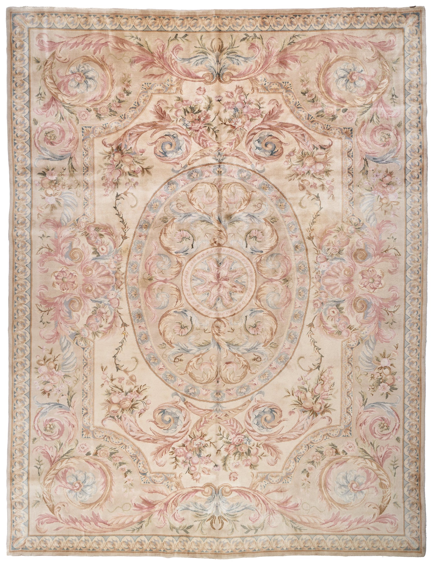 8089 Hand Knotted Savonnerie Carpet