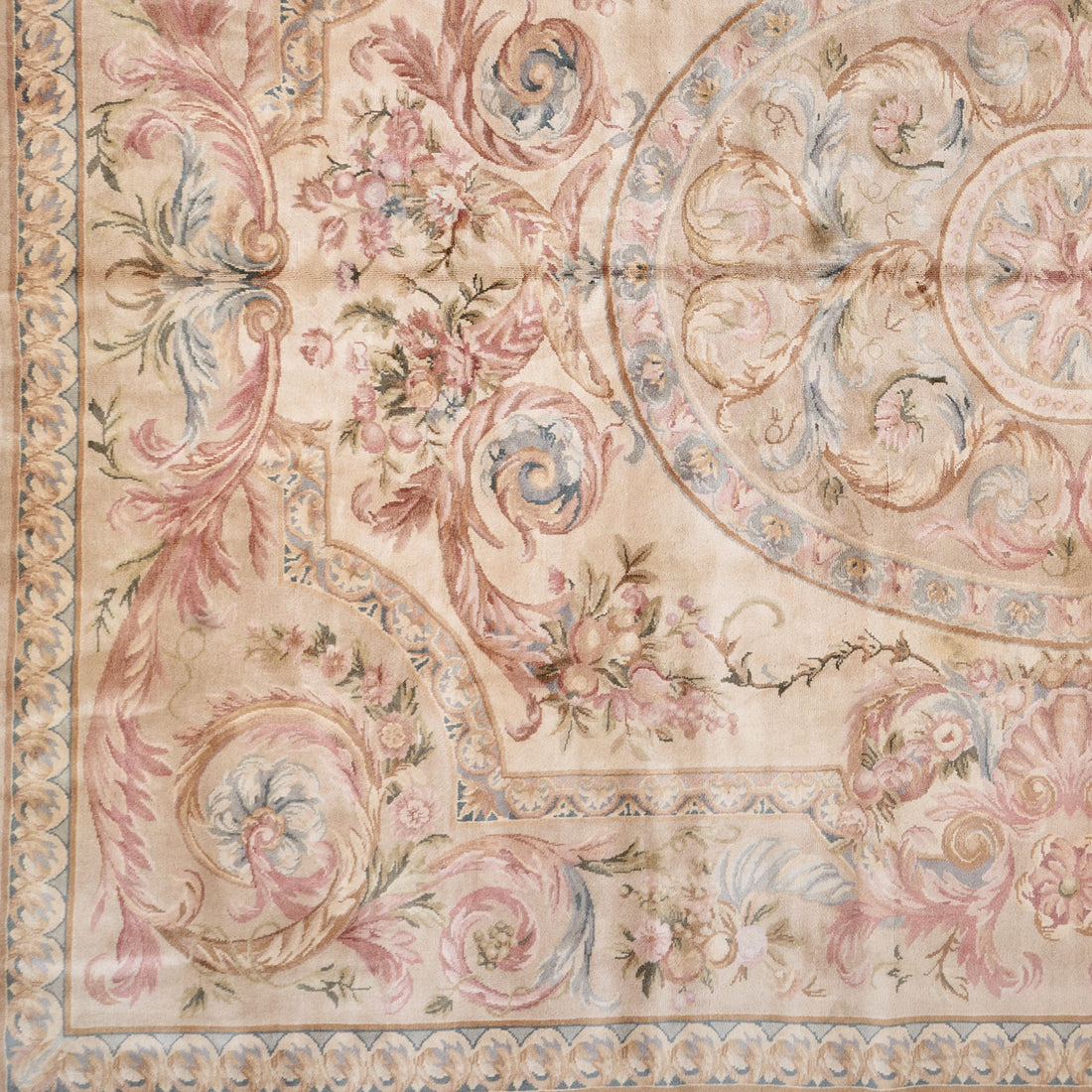 8089 Hand Knotted Savonnerie Carpet