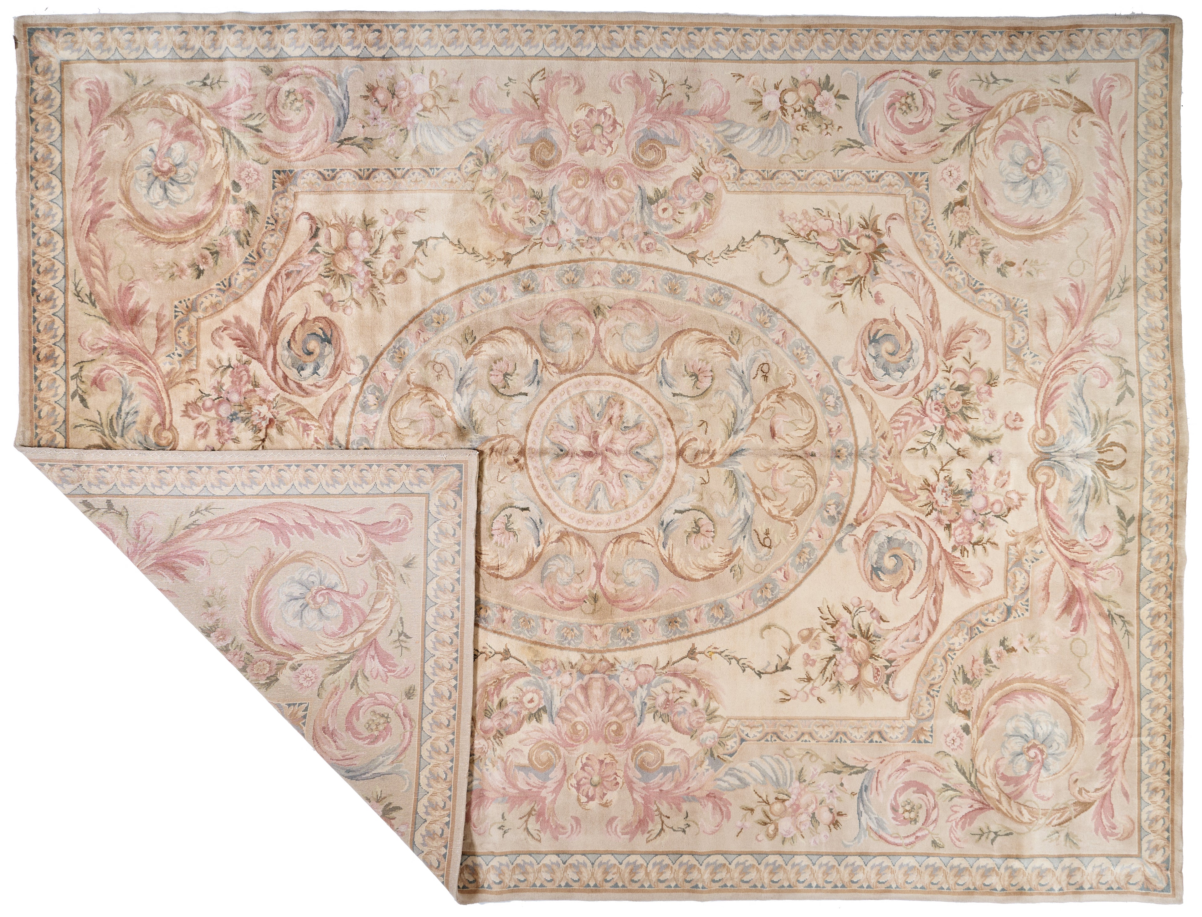 8089 Hand Knotted Savonnerie Carpet
