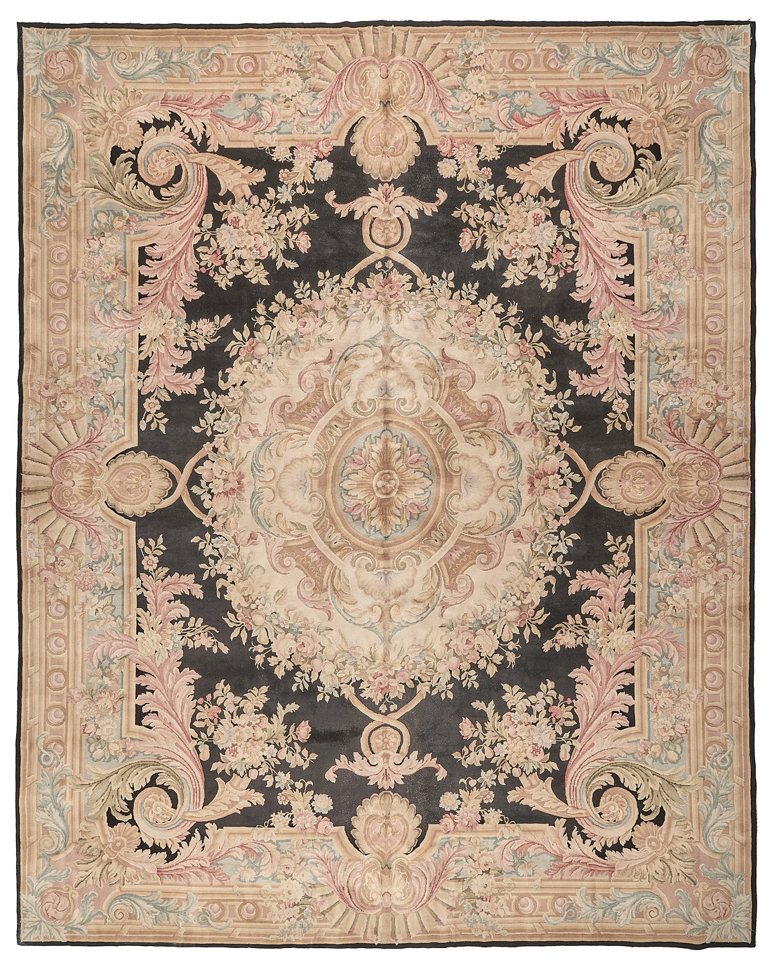 8090 Hand Knotted Savonnerie Carpet