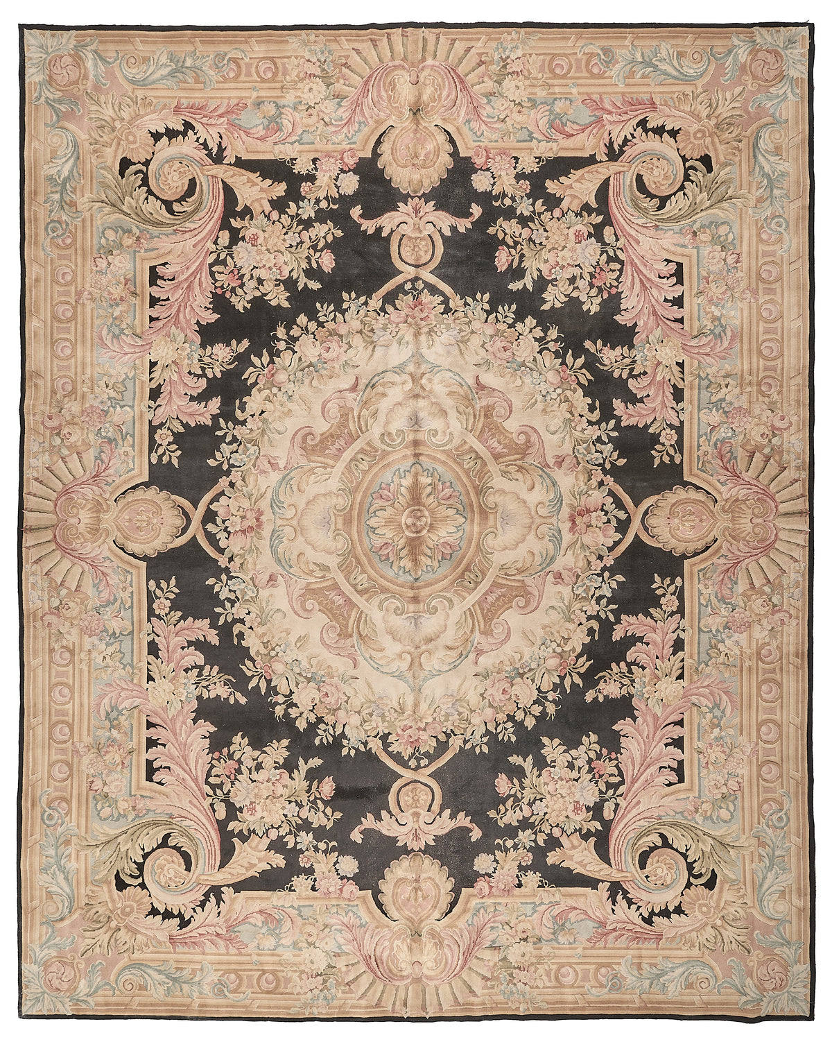 8090 Hand Knotted Savonnerie Carpet