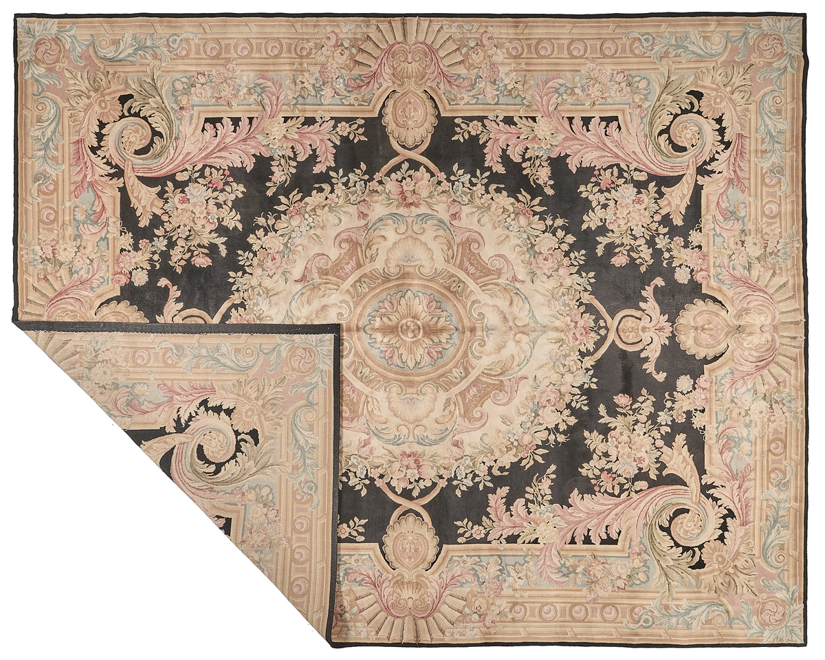 8090 Hand Knotted Savonnerie Carpet