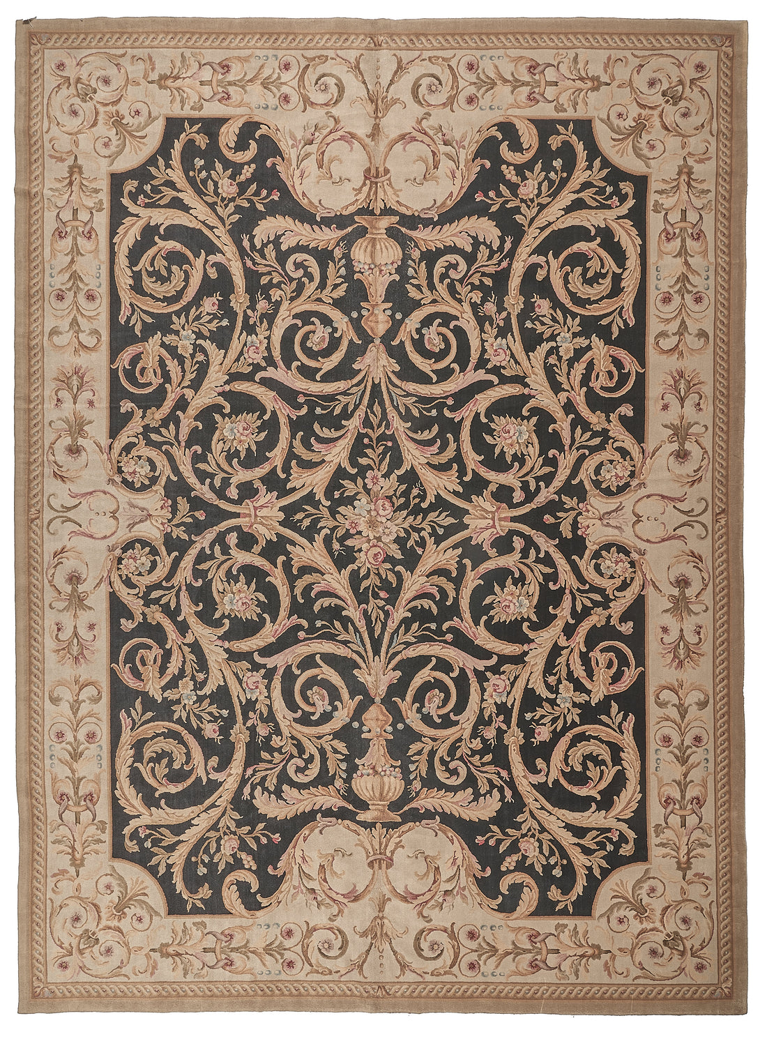 8094 Hand Knotted Savonnerie Carpet