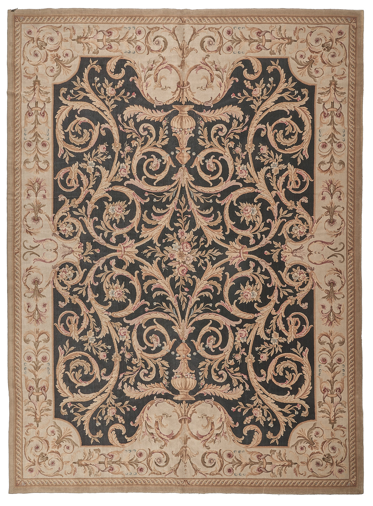 8094 Hand Knotted Savonnerie Carpet