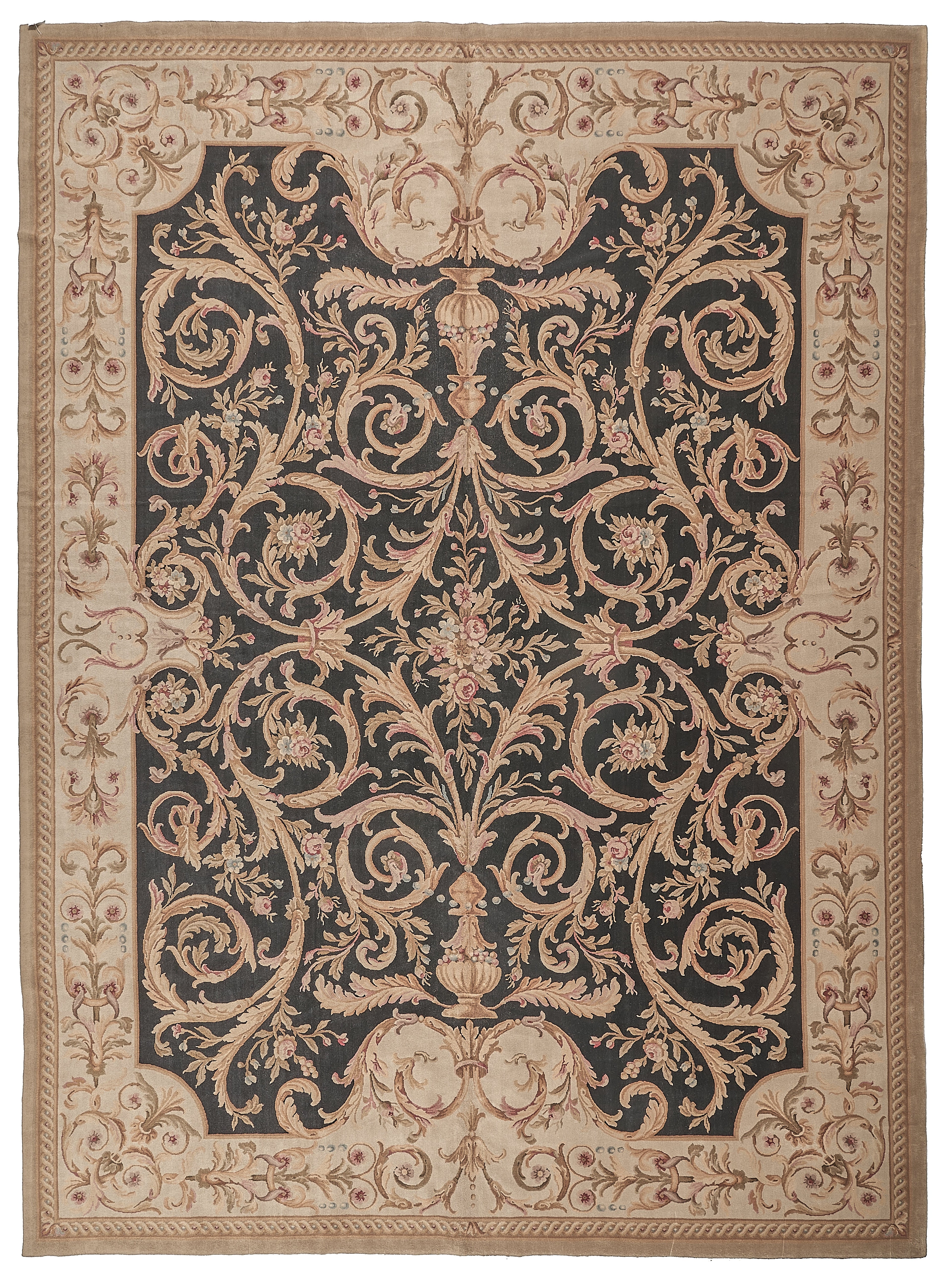 8094 Hand Knotted Savonnerie Carpet