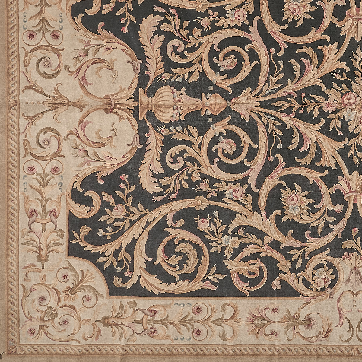 8094 Hand Knotted Savonnerie Carpet